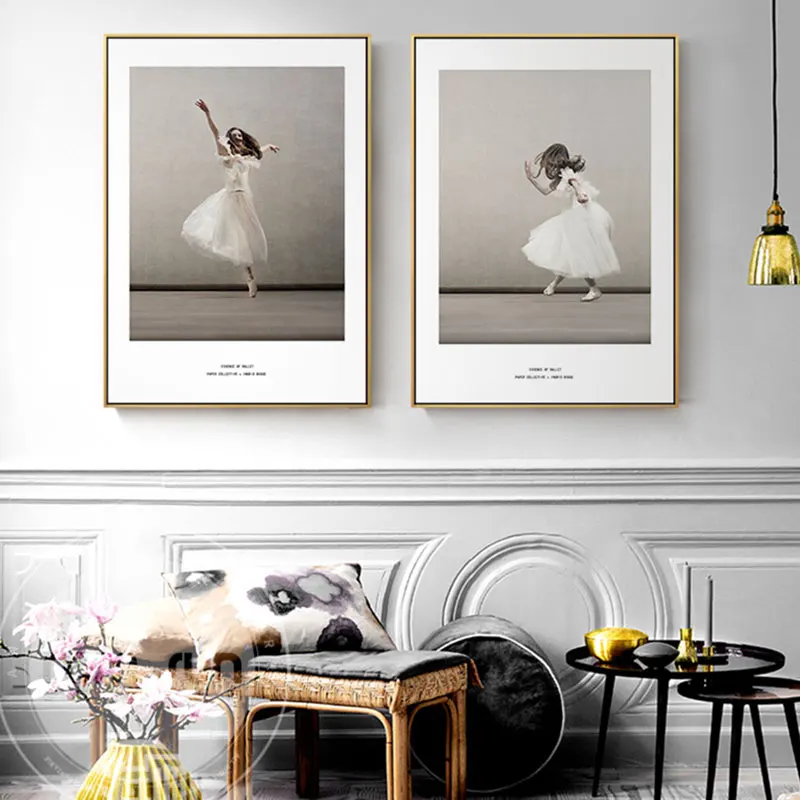 Модные украшения картина балетные костюмы постер с танцовщицей и принт