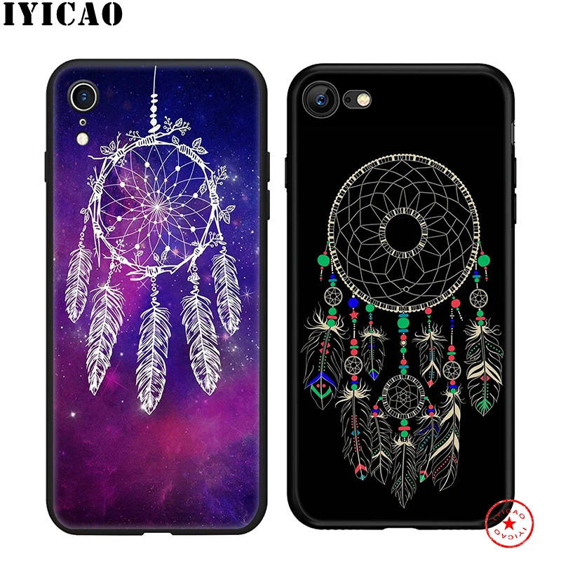 IYICAO Ловец снов мягкий чехол для телефона iPhone 11 Pro XR X XS Max 6 6S 7 8 Plus 5 5S SE силиконовый TPU