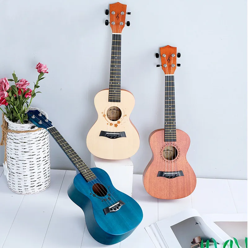 

Portable Classical Guitar Adults Practice Wooden Classical Black Carbon Fiber Ukulele Concert Musique Musical Instruments