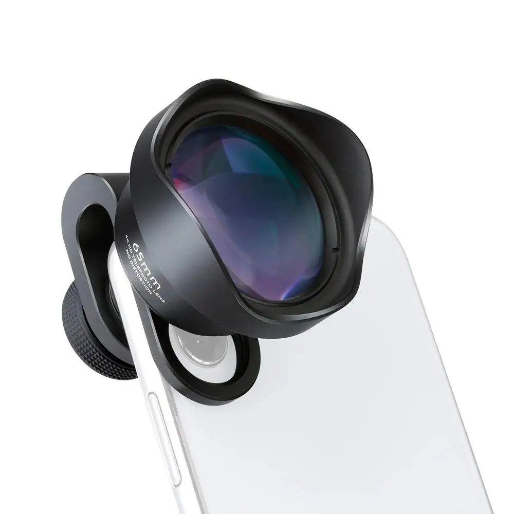 4K HD Ulanzi PH 8151 65 мм телеобъектив с клипсой 17 для iPhone Max Xs X Samsung S8 S9 Huawei Xiaomi смартфон