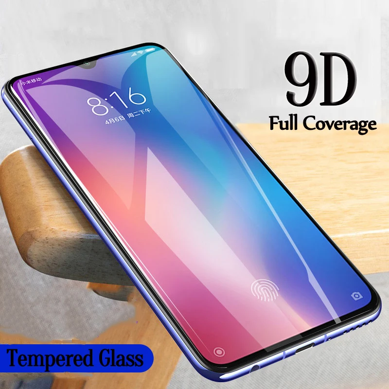 Стекло для xiaomi mi 9 Защитное стекло mi9 9se 9t pro a3lite a3 6x a2 lite световая Защитная пленка