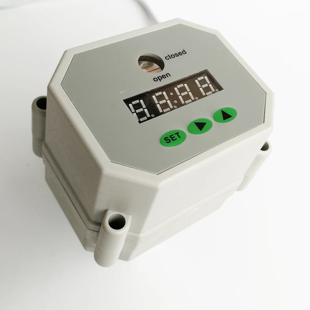 Электрический таймер открытые/закрытые клапаны AC/DC9V-24V BSP/NPT 1 'ɽN25 для садового