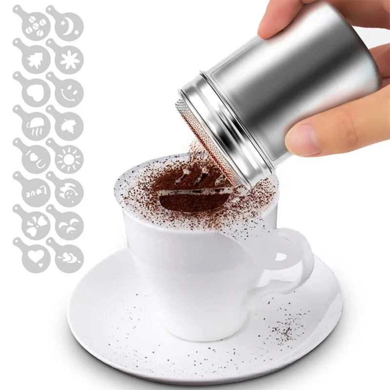 Трафареты для кофе форма капучино красивая модель печати на шейкер из