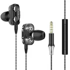 Проводные стерео наушники для Samsung Xiaomi 3,5 мм Jack In-Ear наушники вкладыши почему наушники с микрофоном Универсальный