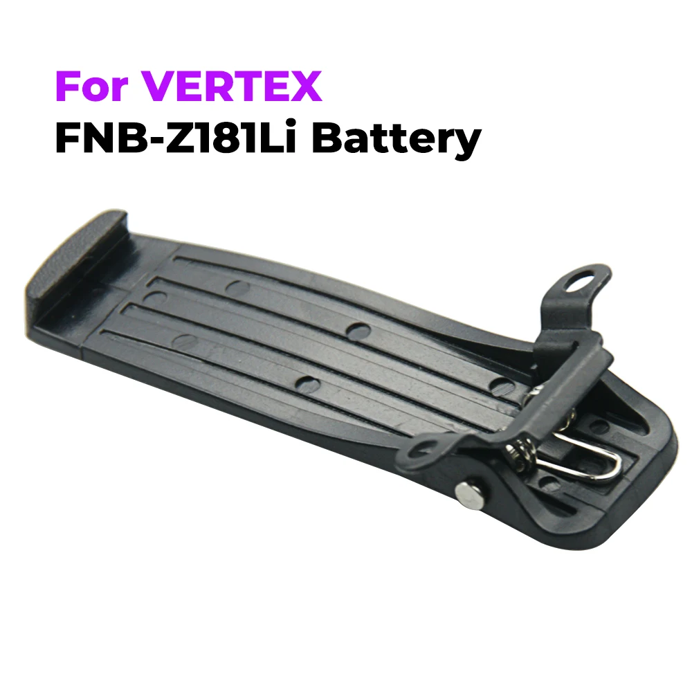 (Set of 10) VERTEX FNB-Z181Li Walkie Talkie - Belt Clip for Vertex EVX-C31, VZ-30, VZ-30-D0-5, VZ-30-G6-4
