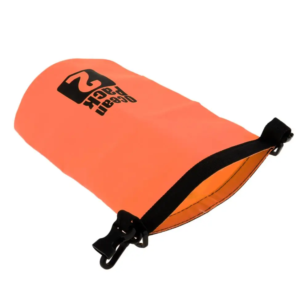 Водонепроницаемая сухая сумка MagiDeal 2L из ПВХ водонепроницаемая плавающая для