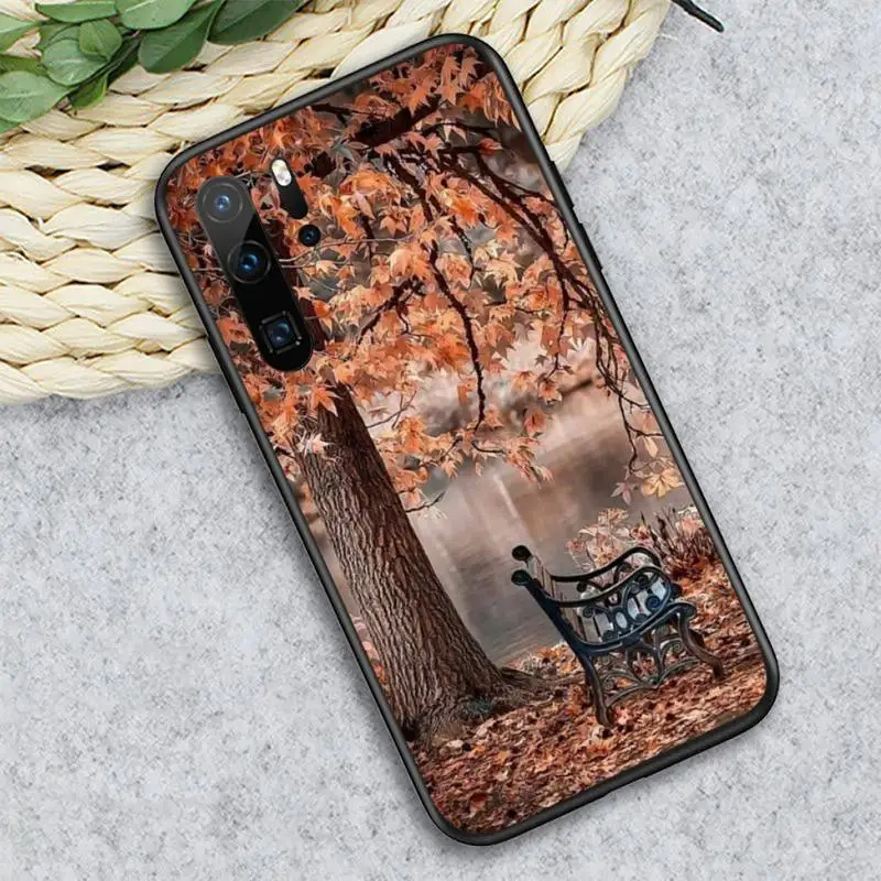 

Fall foliage season Phone Case For Huawei honor Mate P 10 20 30 40 i 9 8 pro x Lite smart 2019 nova 5t