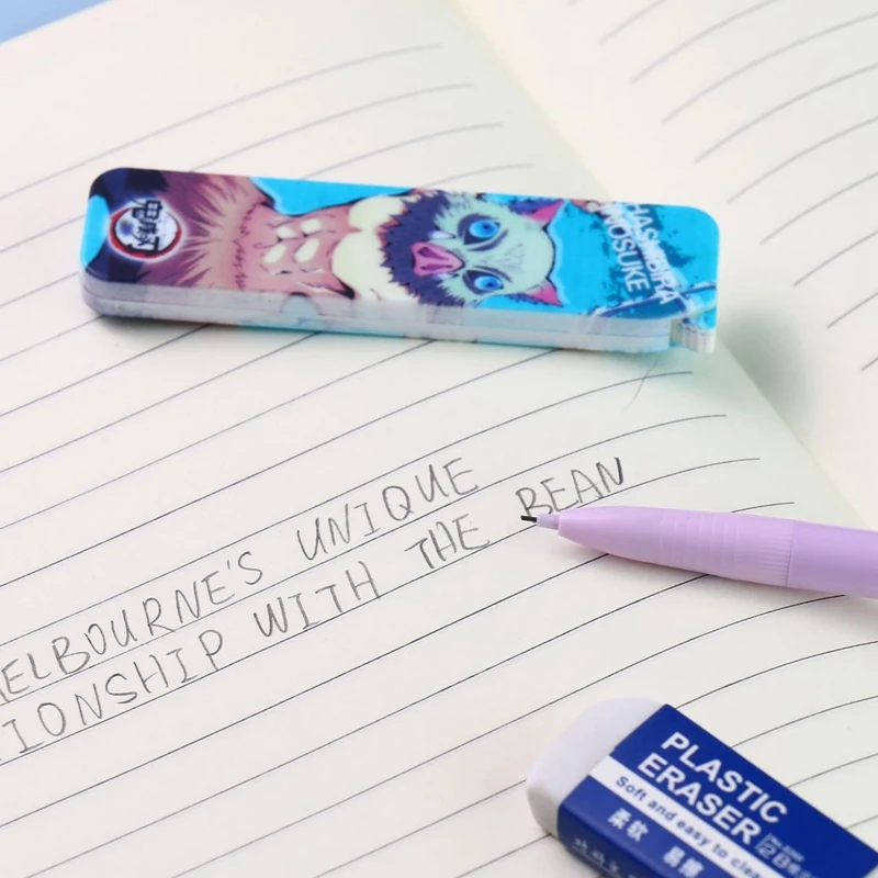 

Anime Demon Slayer Kimetsu No Yaiba Kamado Tanjirou Nezuko Mechanical Automatic Pencil Lead Stationery Gift