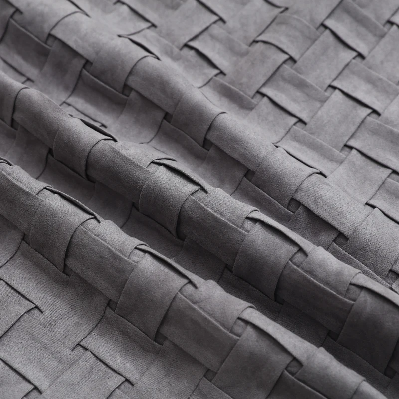 

ADOREHOUSE Pink Cushion Cover 45x45cm/30x50cm Faux Suede Decorative Pillow Cover Woven Pattern Pillowcases Home Decor