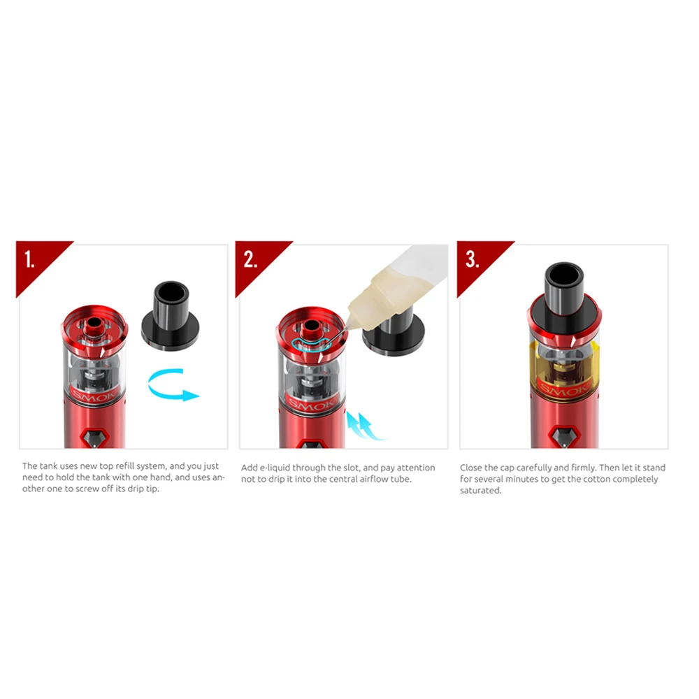 SMOK Vape Pen Nord 22 Kit 1650mAh 3.6ml &amp 19 1300mah 2ml 100% Original Smok E Cigarette | Электроника