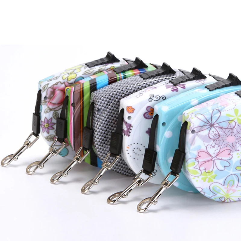 

Pet Traction Rope Lead Automatic Retractable Dog Leash Dog Pulling Rope Pet Auto Leash Fancy Leash 5M Telescopic Pet Products