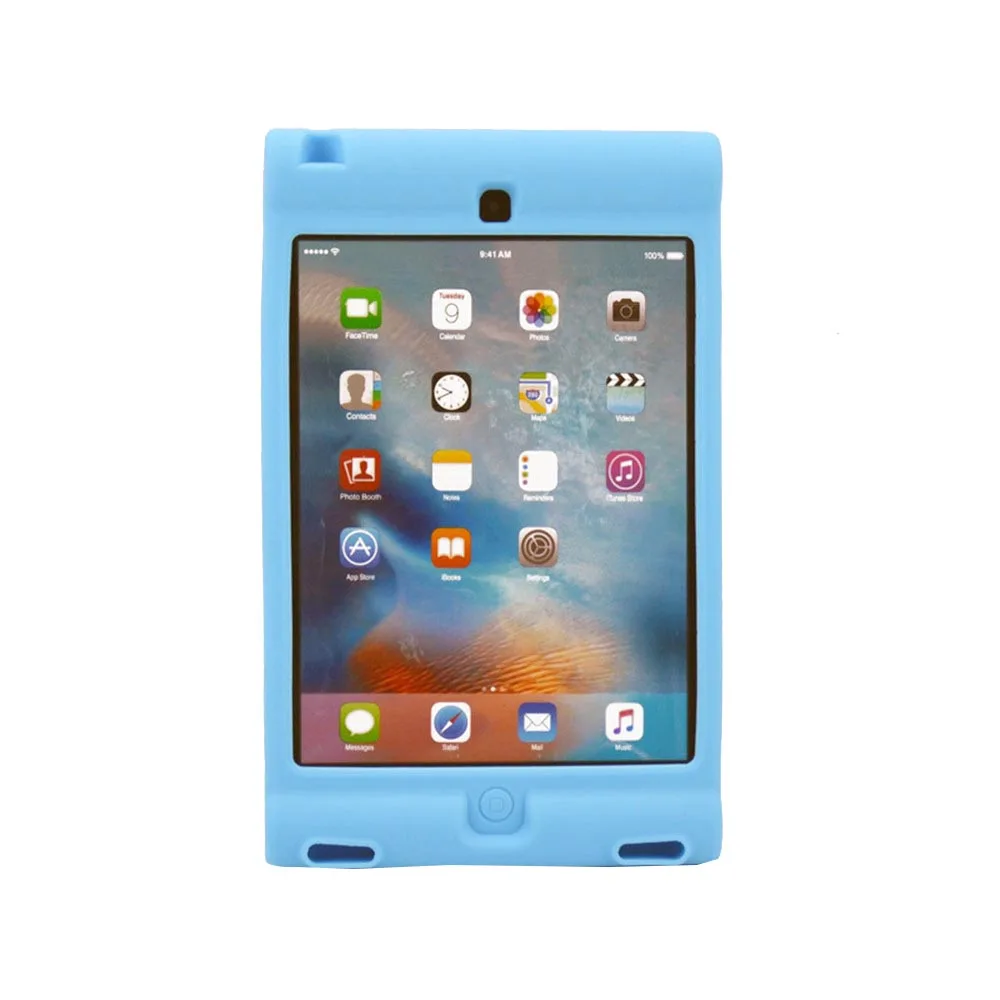 For iPad Mini 1/2/3 Retina Kids Safe Shockproof Rubber Silicone Case Stand Cover w/Kickstand | Компьютеры и офис