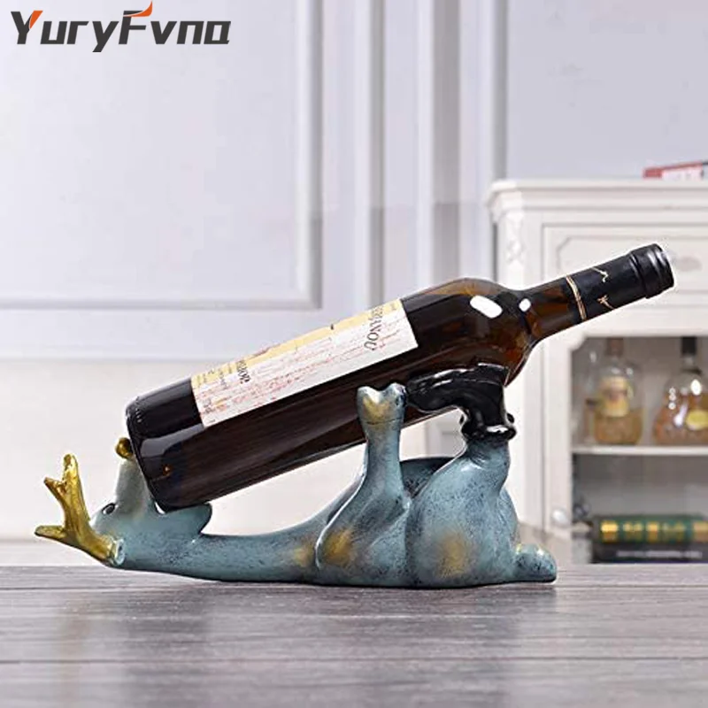 

Винная стойка YuryFvna из смолы, Скульптурный Орнамент, держатель для вина в виде оленя, фигурка лось, штурмовик, декор для кухни, домашние аксес...