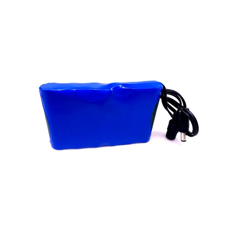 

2021 new 6s1p high quality 12V 8800mah 18650 Li ion rechargeable battery pack GPS car camera charging power pack + charger sales