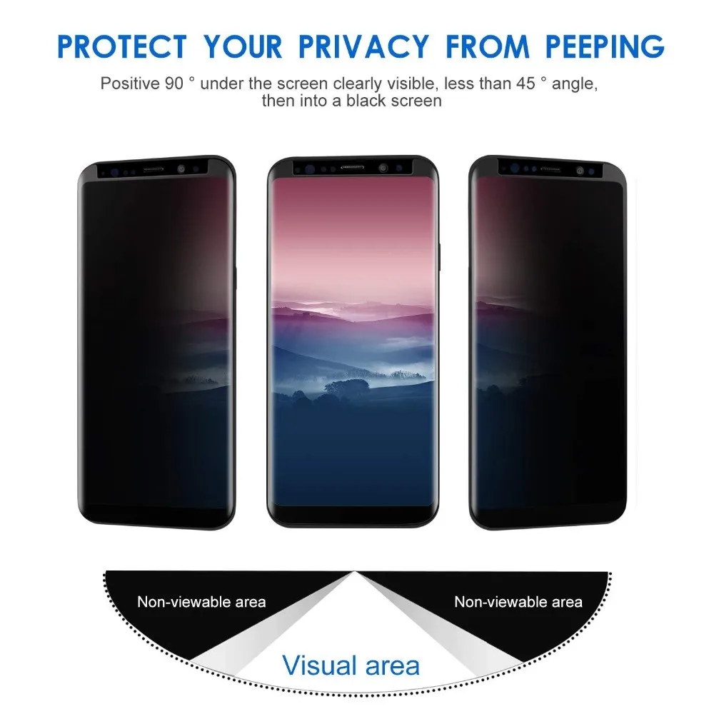 2 шт. анти-синий свет УФ-стекло для huawei mate 30 Pro полный клей УФ жидкий матовый экран протектор для samsung note10 Plus S10 Plus