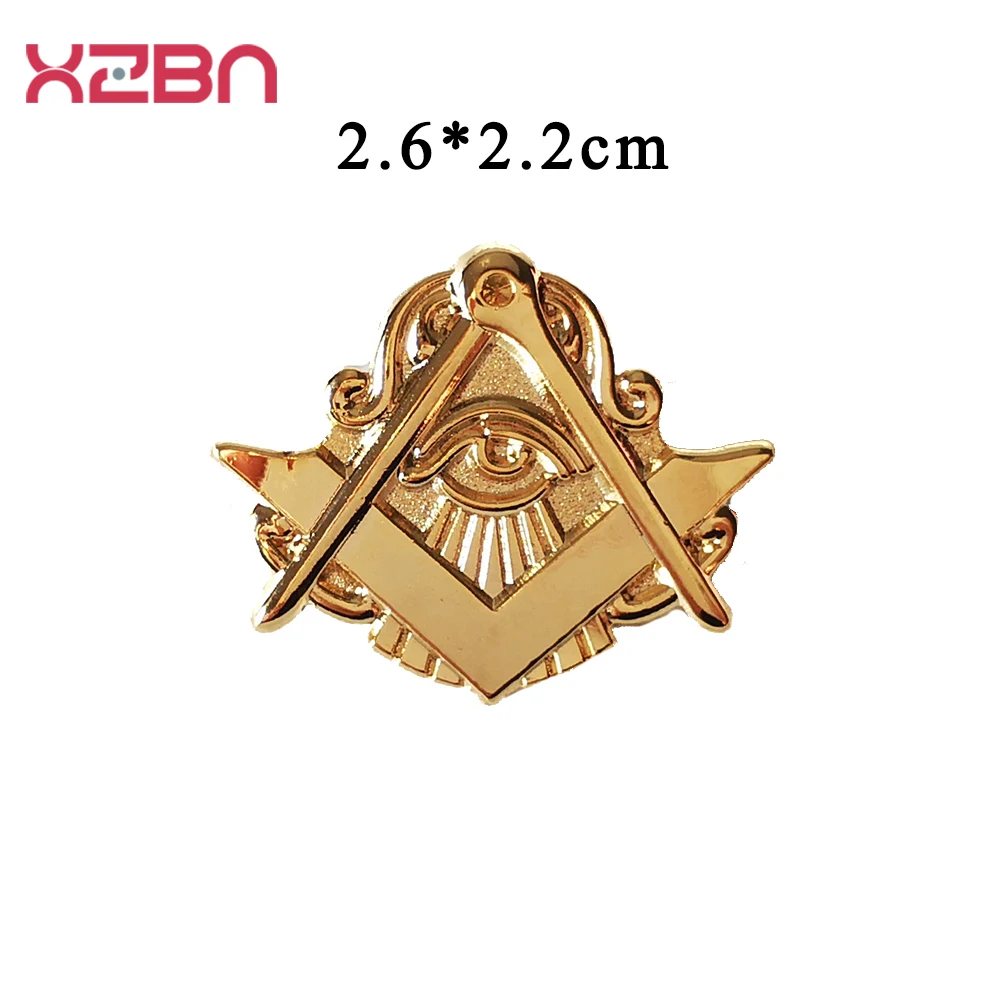 Масонские значки для бабочки Масонский свободный круг из цинкового сплава с изысканным материалом брошь Сувениры подарки