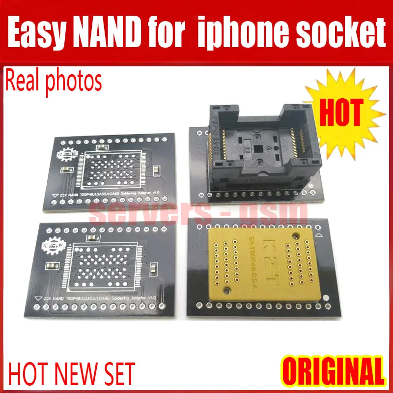 Новая версия оригинальной простой в использовании розетки nand для разъема lphone Easy