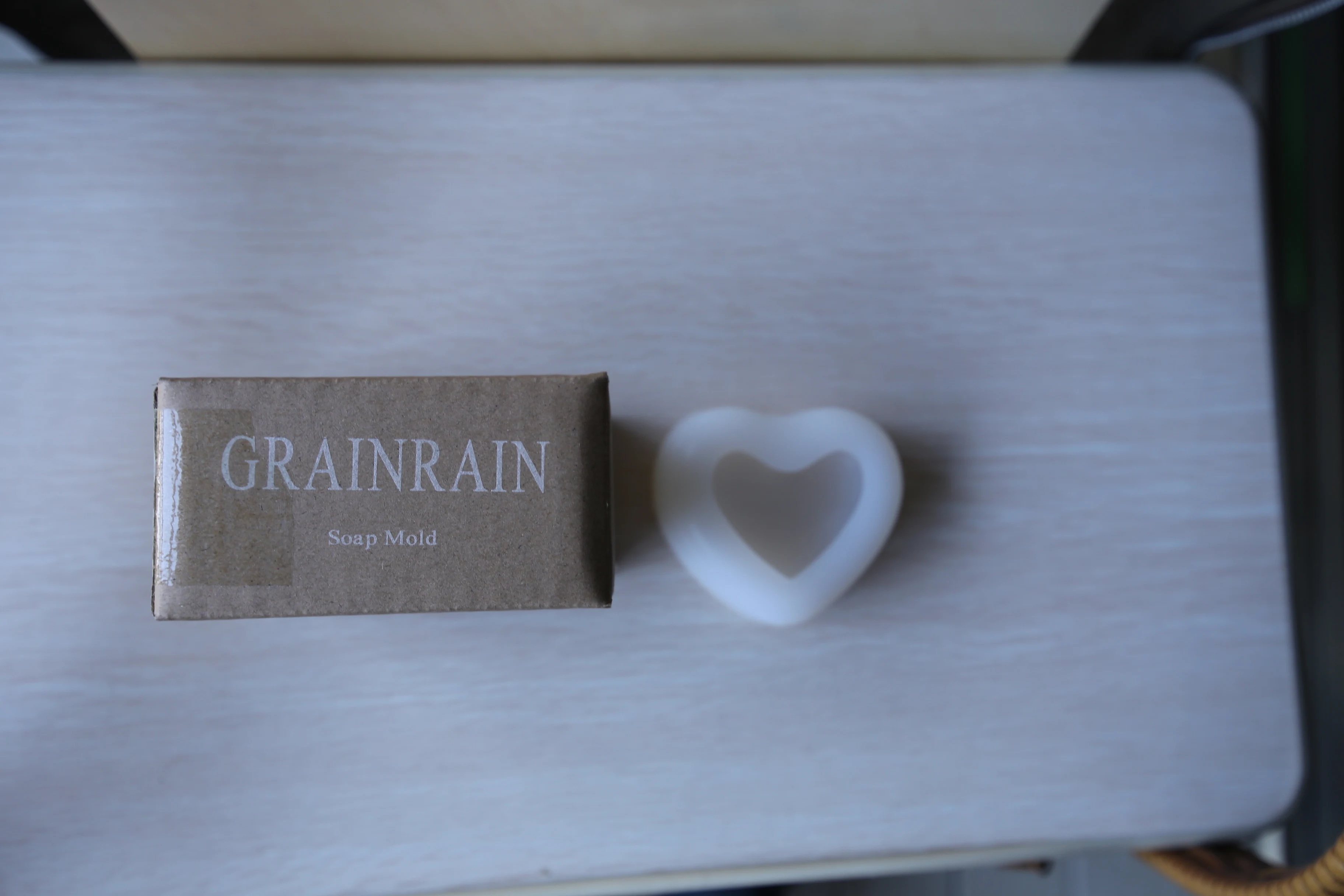 Grainrain форма сердечко силиконовые формы для мыла Гибкая изготовления DIY