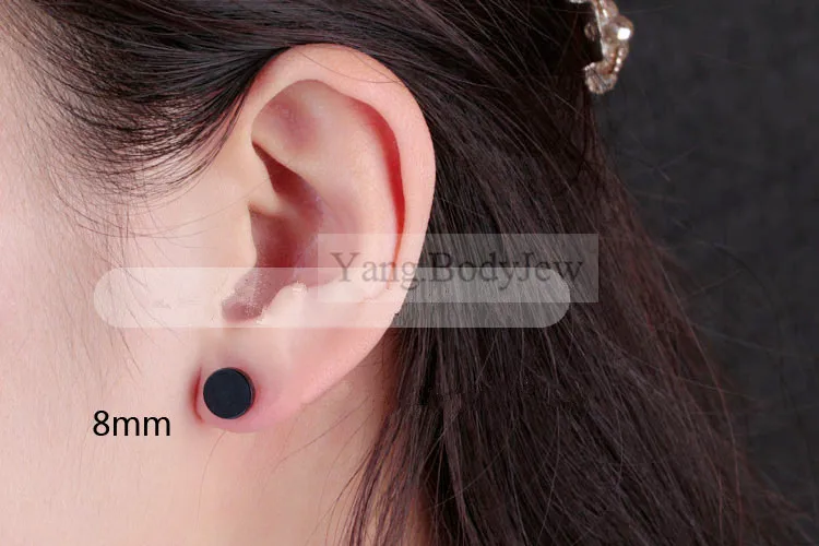 

EYJ-013 хирургические мужские серьги boucle Geen Hiphop, круглые серьги из титановой стали 316L, Золотые серьги, мужские гипоаллергенные