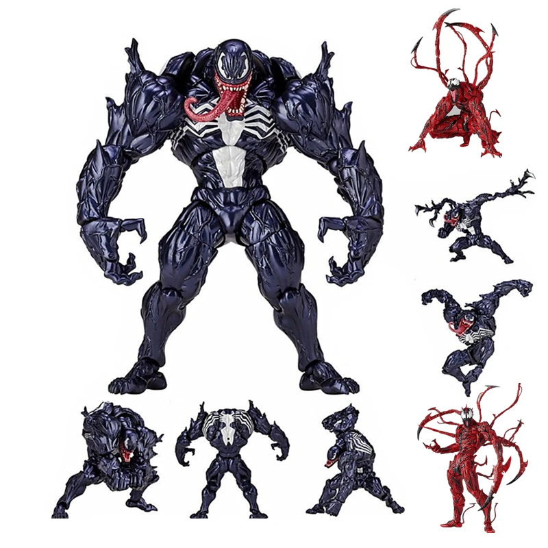 

Marvel Extraordinary Spider-Man Anti-Hero Red Poison Yamaguchi Massacre Operable Handmade Model Decoration Children's Toy Gift