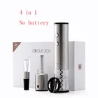 Штопор Youpin Circle Joy Электрический, из нержавеющей стали, 4 в 1