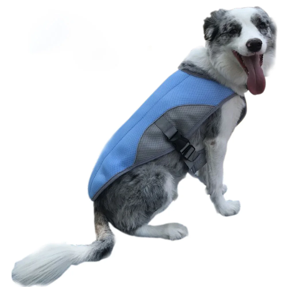 

Summer Dog Cooling Vest Reflective Dog Harness Cooler Jacket Pet Clothes UV Protection Shirt Fits Most Dogs