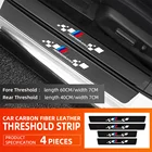 4 шт., наклейки на пороги автомобиля BMW M Performance