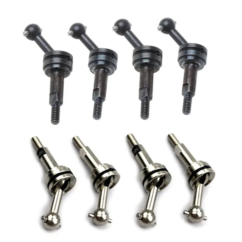 4 шт. металлический CVD Универсальный шарнирный Вал трансмиссии для 1/28 wltoys K969 K979 K989