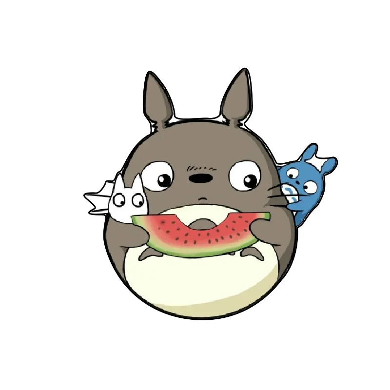 Лидер продаж 20 шт./лот высококачественное акриловое Аниме Тоторо с плоской