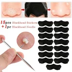 Маска для удаления черных точек, полоски для носа, для ухода за кожей, пылесос с черными точками, сужение пор, Глубокая чистка носа наклеек, маска для лица