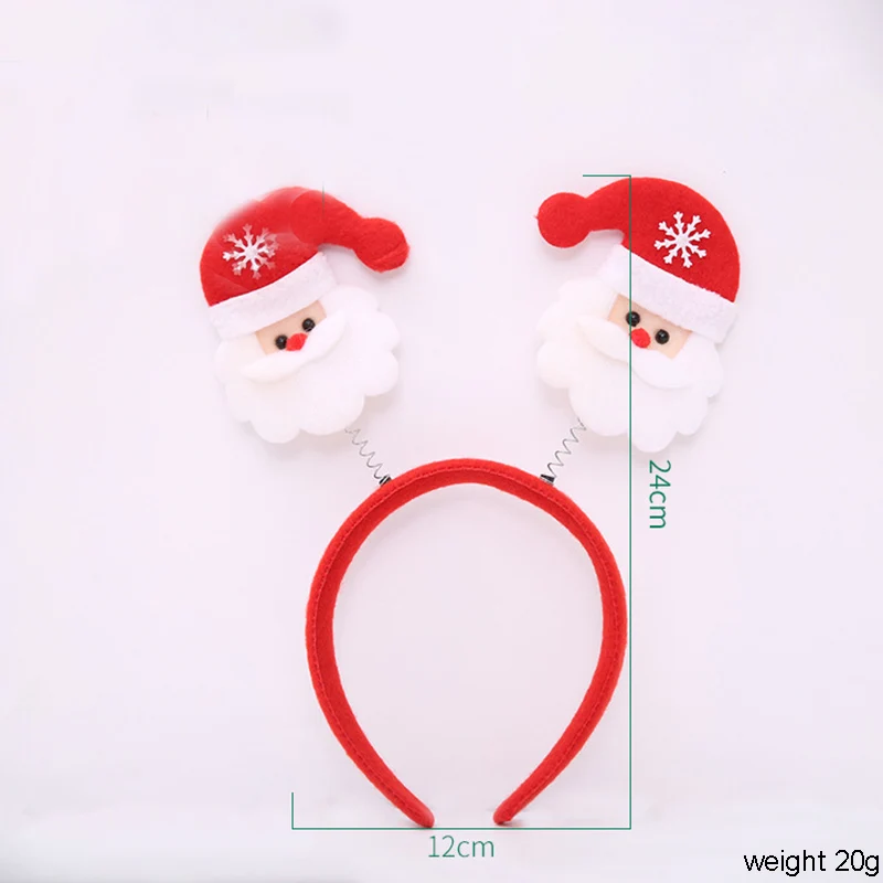 НОВАЯ РОЖДЕСТВЕНСКАЯ повязка на голову с весенним Санта Клаусом снеговиком лося