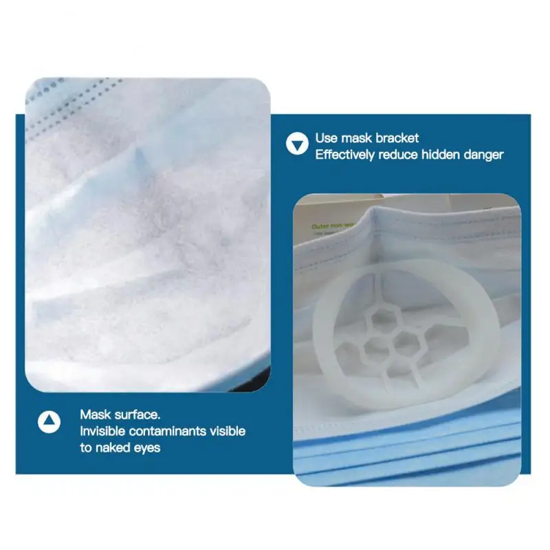 Кронштейн для маски многоразовый с защитой от удушения 5 шт.|Подставки хранения и