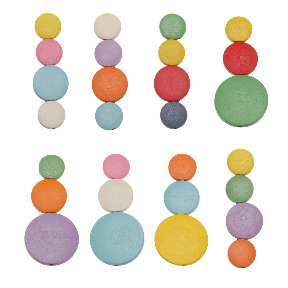 1 шт. модные милые разноцветные деревянные заколки для девочек милая повязка на