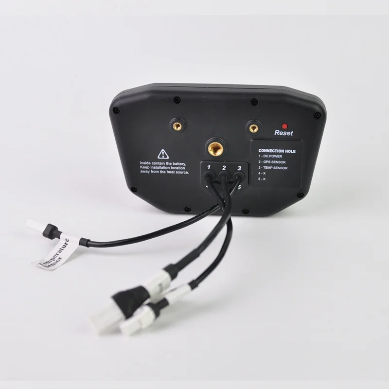 Фото GPS многофункциональный цифровой перезаряжаемый счетчик часов для газонокосилки, генератор Dirtbike внешняя конструкция для монтажа на мотоцикл Морская Лодка SM002 №2