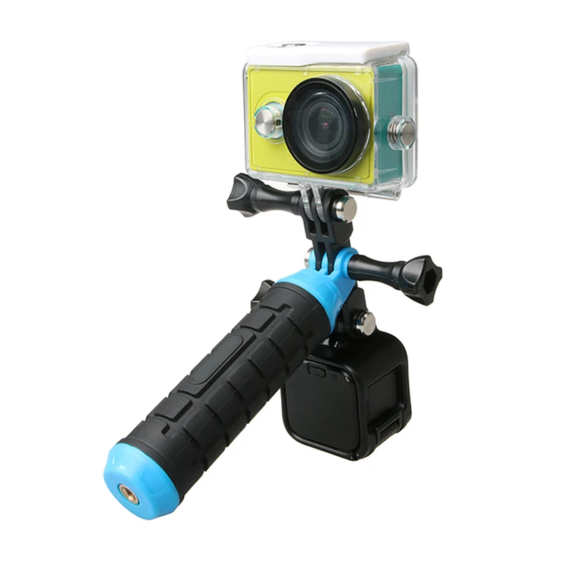 Двойной держатель кронштейн штатив адаптер для GoPro Hero 9 8 7 6 5 4 Yi 4K Sjcam Sj8 M10 Eken H9r