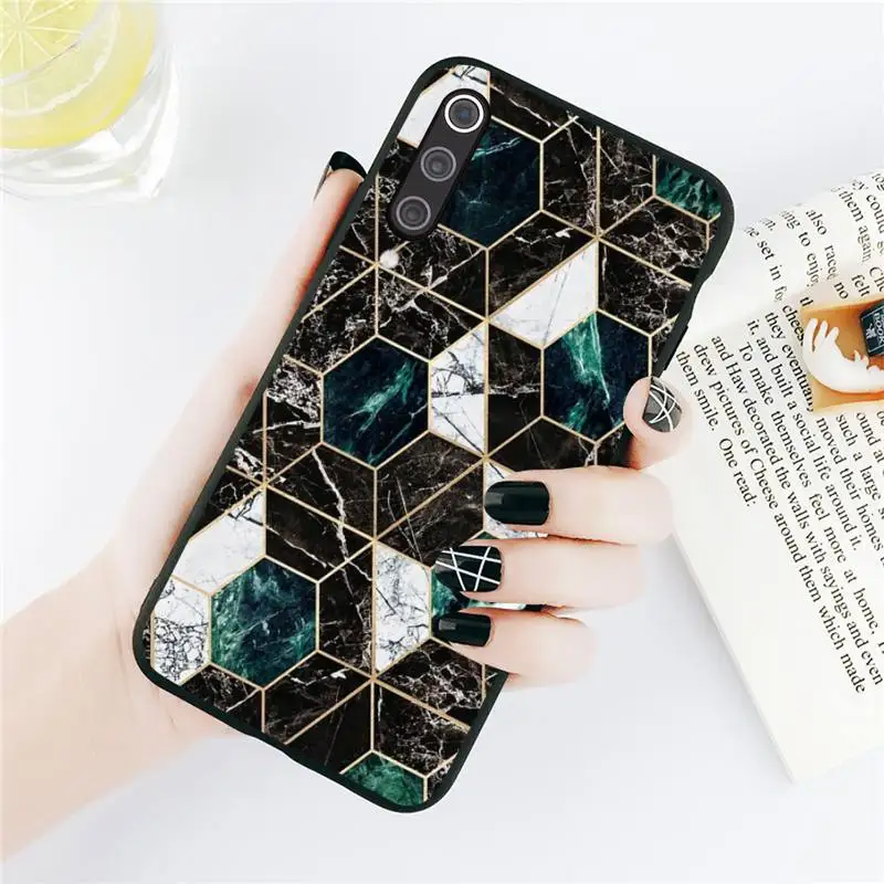 

Matte Marble pattern Phone Case For Xiaomi Redmi note 7 8 9 t k30 max3 9 s 10 pro lite Luxury brand shell funda coque