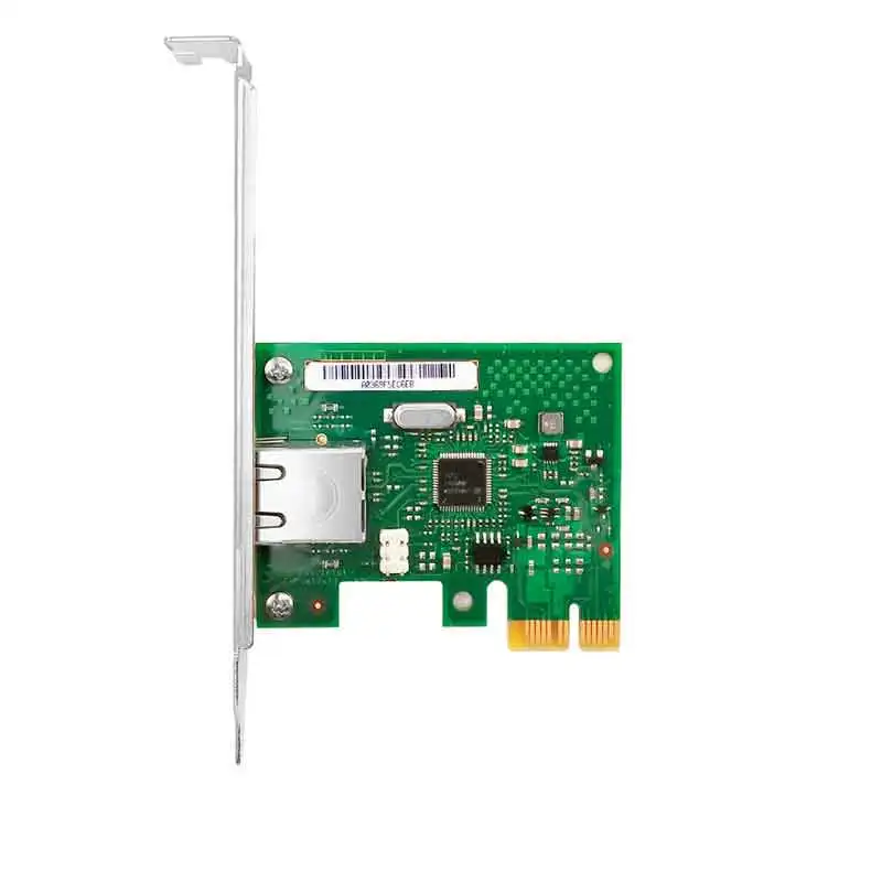 Новый I210-T1 с Intel I210 чип 10 м/100 м/1000 м RJ45 одиночный порт сетевой адаптер по сравнению |