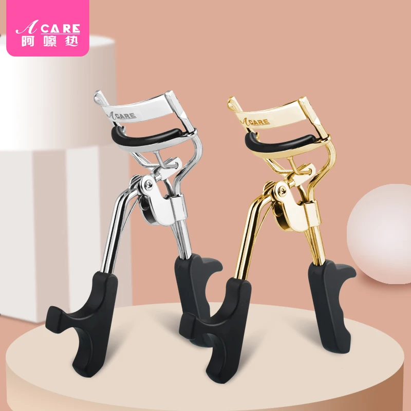 

Eyelash curler eyelash curler tweezers curved handle does not hurt eyelashes long-lasting curling eye makeup cosmetic tools