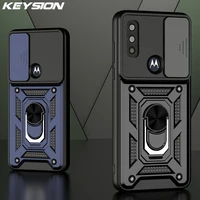 KEYSION Shockproof Case for Motorola Pure Power 2021 Stylus 2022 Phone Cover for Moto Play G60 G100 G50 G30 Edge