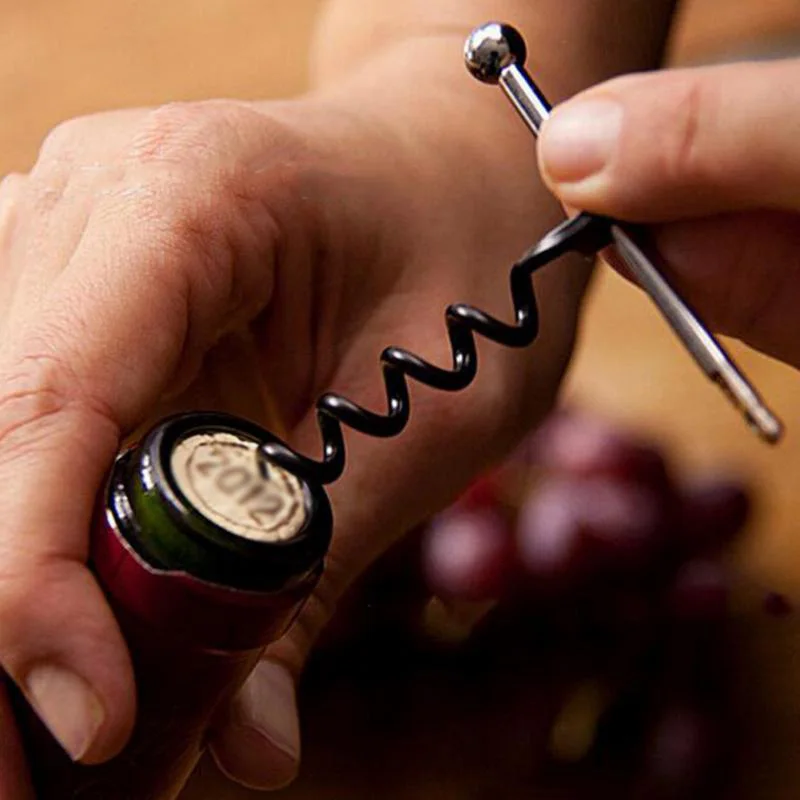 New Creative Multifunctional Red Wine Opener Simple and durable Stainless Steel Bottle opener Folded easy carrying kitchen tools | Дом и сад
