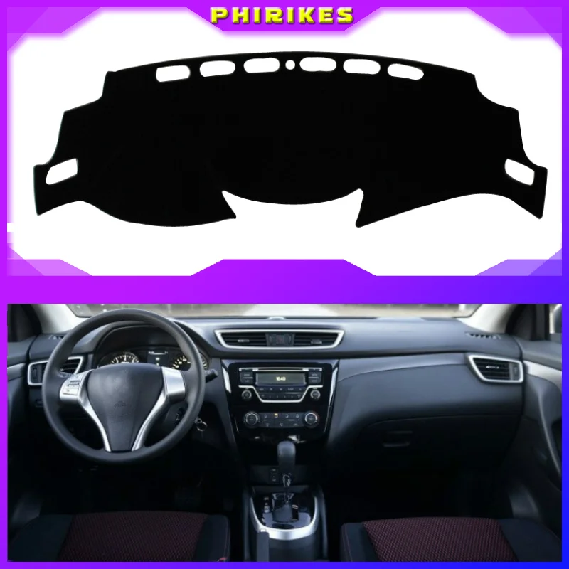 

For Nissan Qashqai J11 2014 2015 2016 2017 2018 Car Dashboard Cover Mat Pad Interior Sun Shade Instrument Carpet Accessories