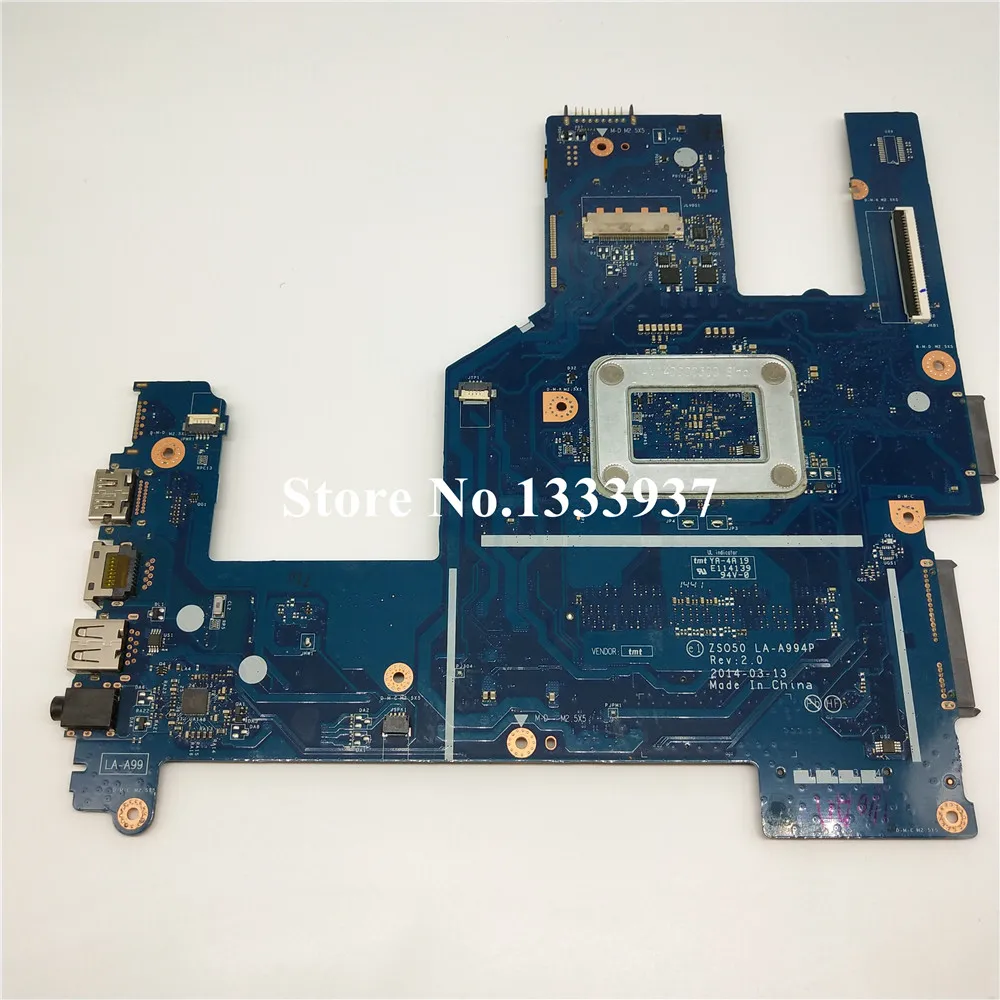 788289 001 501 601 материнская плата для HP 15 R 15R 250 G3 портативного компьютера с N2840 SR1YJ ZS050 LA