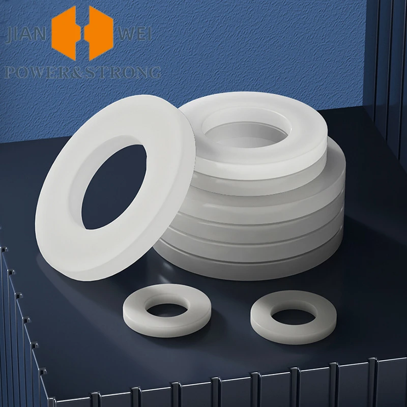 

Nylon Gasket M2 M3 M4 M5 M6 M8 M10 M12 M16 M18 M20 M22 M24 Round Hard Screw Washer Enlarge Thicken Insulated Nnylon Flat Washers