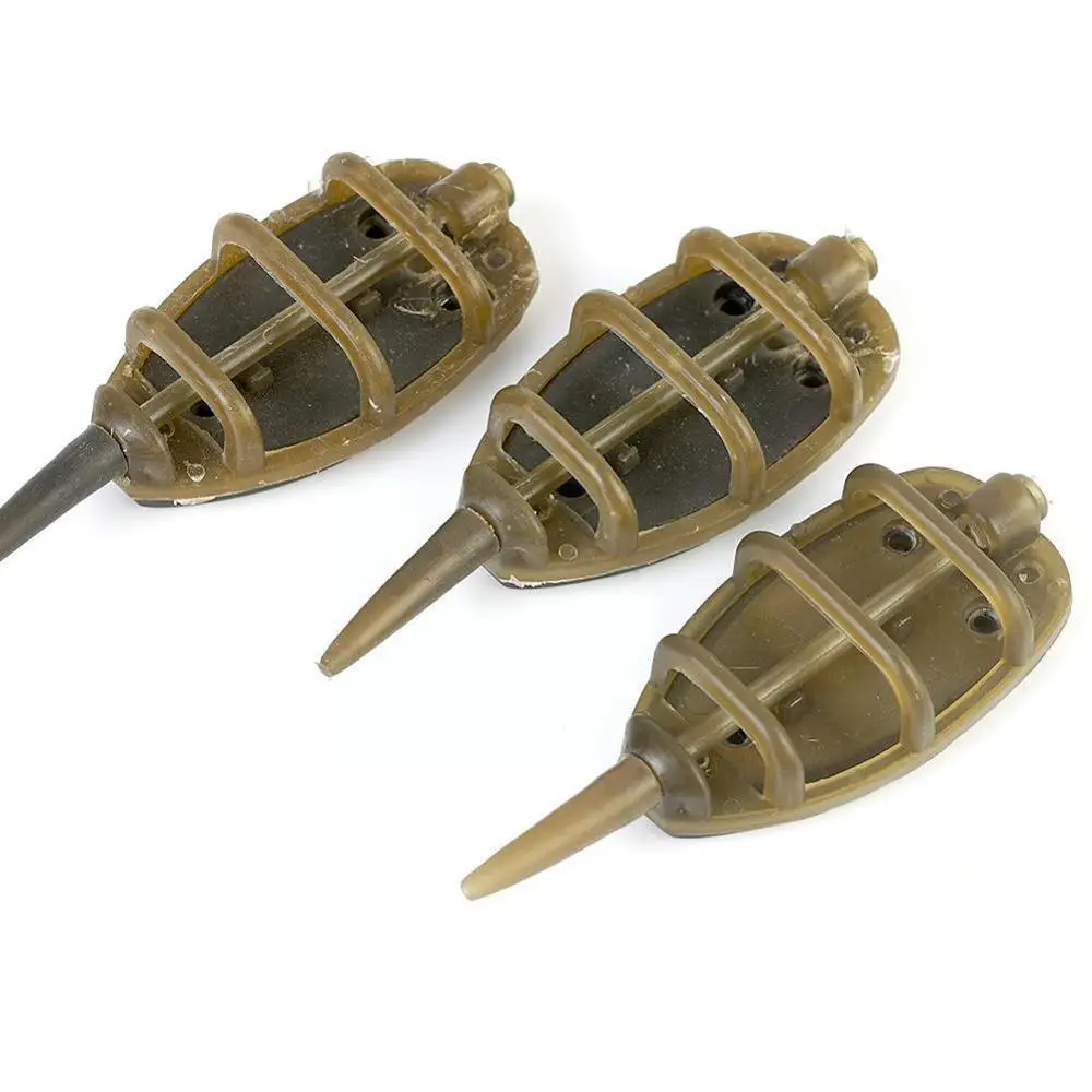 

Flat Swim Feeders Inline Method Feeders Carp Fishing Float Tool Fishing Feeder Tackle Holder Bait Fishing Feed Pond River L6s8