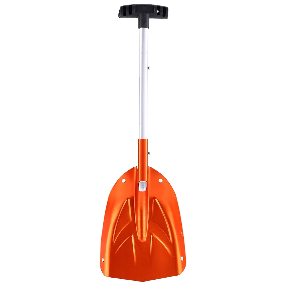 Съемная телескопическая лопата для зимнего льда из алюминиевого сплава уличный