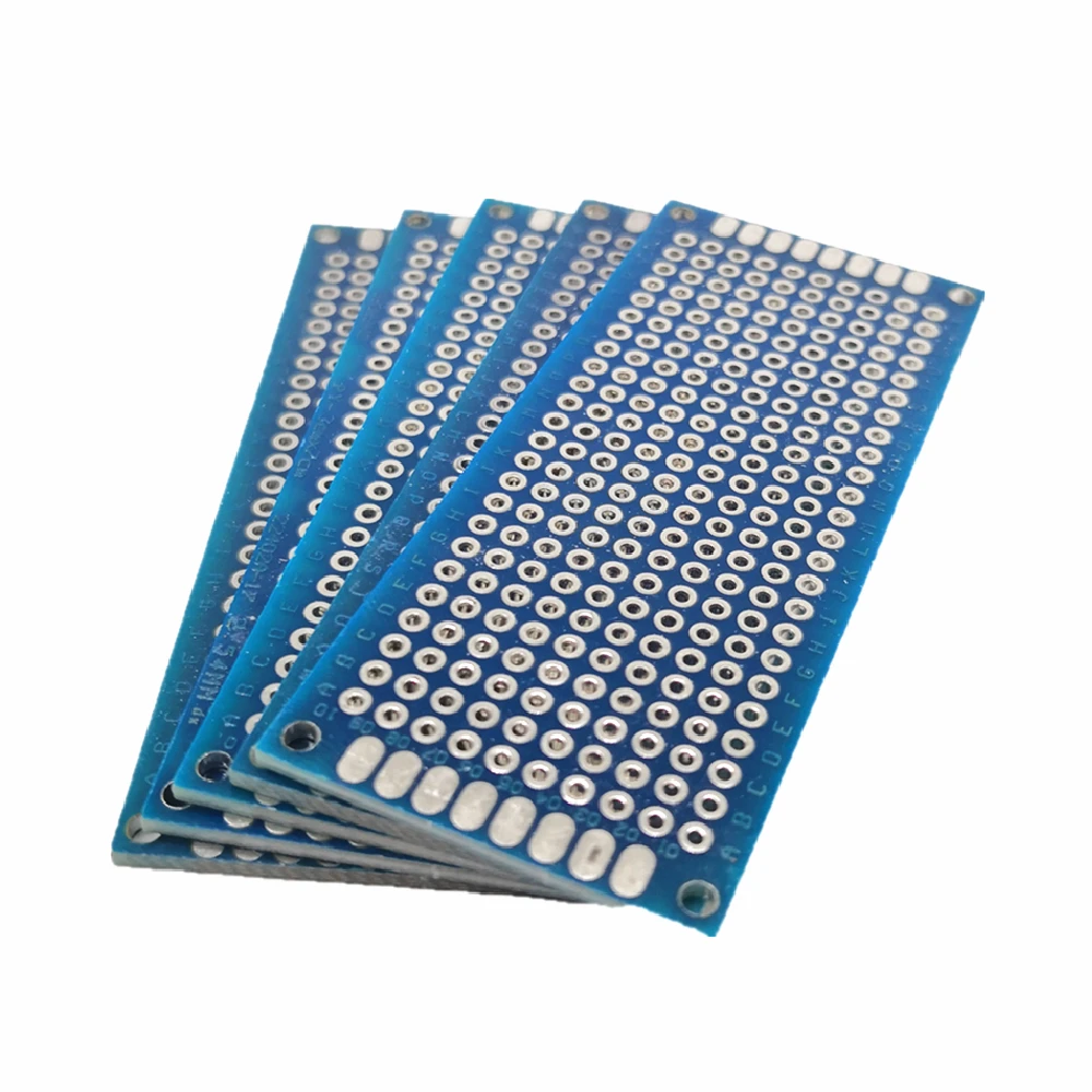 

5pcs Electronic PCB Board 3x7cm Diy Universal Printed Circuit Board 30*70mm Double Side Prototyping For Copper Plate