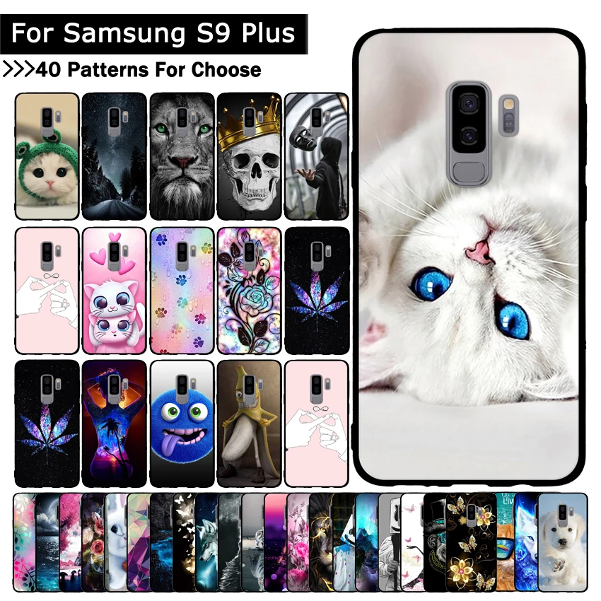Чехол накладка для смартфонов Samsung Galaxy S9 Plus из ТПУ в ассортименте.|Бамперы| |