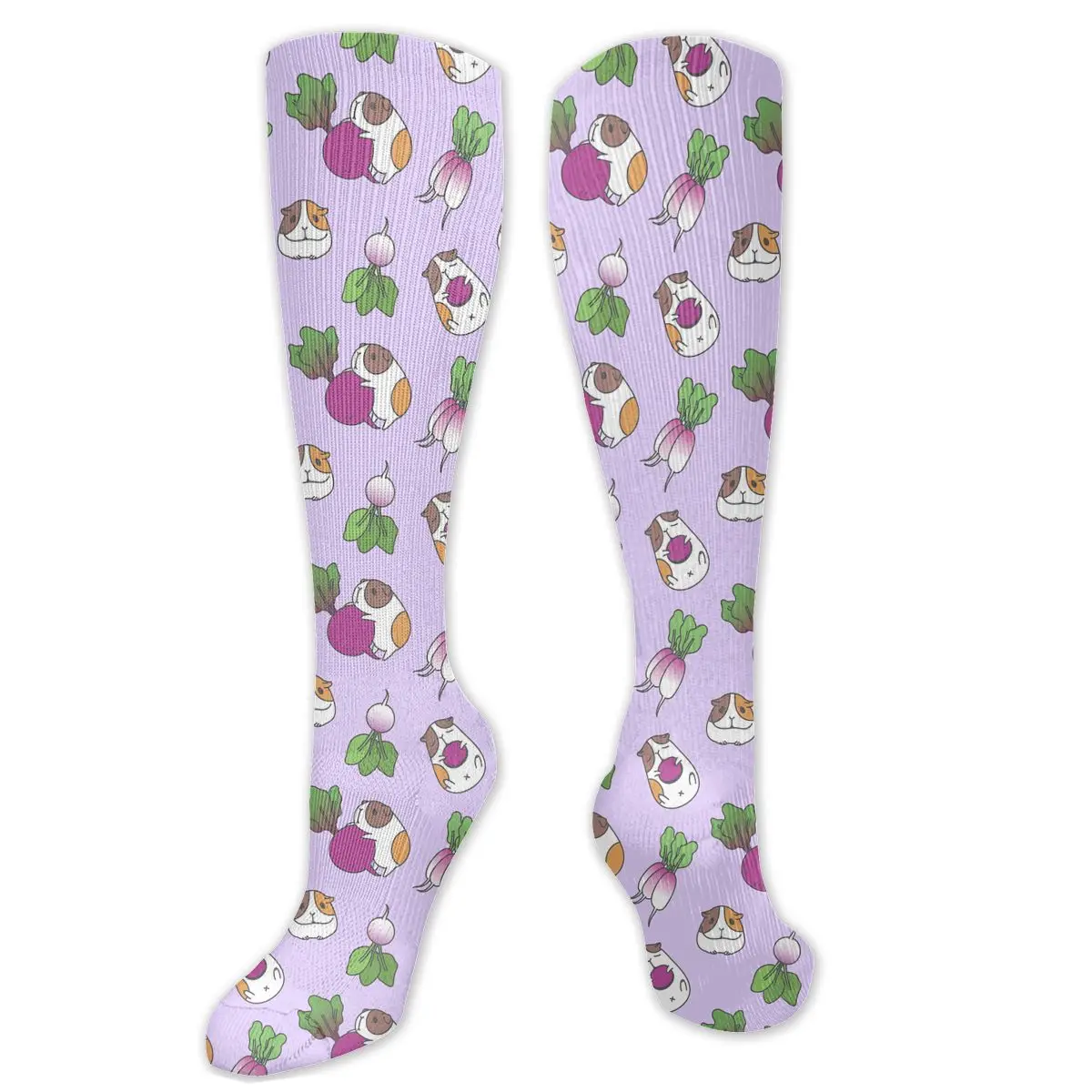 

Компрессионные носки в виде редиса и морской свинки для женщин и мужчин