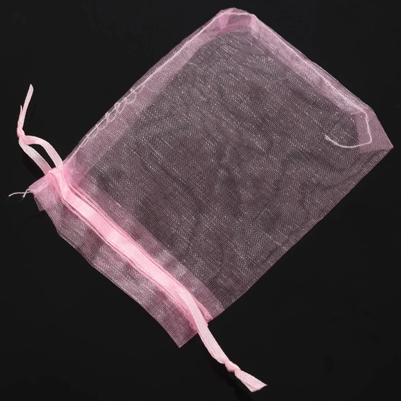 Подарочные сумки из органзы для свадебной вечеринки прозрачные ювелирных