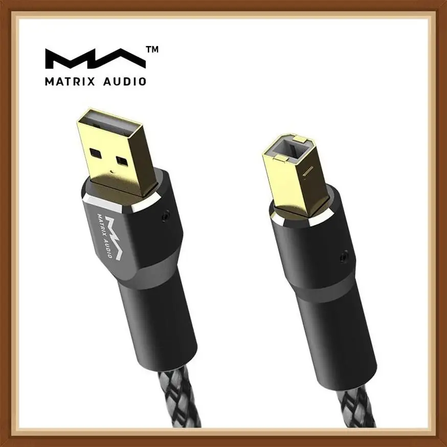 

Кабель USB 2,0 с матрицей аудио A на B Hi-Fi аудио USB кабель (1,2 м)